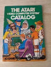The Atari Computer System Catalog Video Green Cover 1981 CO16725 BooK