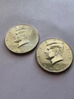 2007 P & D Kennedy Half Dollar (2) Clad Coins Circulated NIFC Free shipping N240