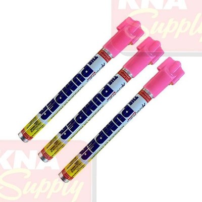 The Pumper Industrial Permanent Marking Pens - PINK - 3 Pens