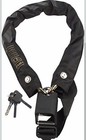Hiplok Gold Chain Lock 10mm x 85cm | High-Security, Wearable Key Lock, Black — photo 8