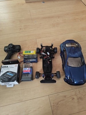 Yokomo RD2.0 RC Drift RC Set GR86 Body G-FORCE Servo Ladegerät Akku...