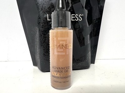 Luminess Advanced Shade 130 Silk 4-in-1 Airbrush Foundation 0.50 fl oz SEALED