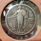 Standing Liberty Silver Quarter Dollar Coin 1917 25C Circulated