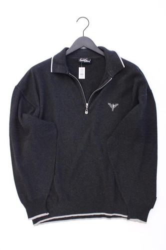 Maglione Uomo Joop Arjan Girocollo A Righe Blu/Grigio, Cotone E Poliestere, Regular Fit