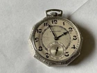 Hamilton model 912 #3,403861 - 17J adj 12s pocket watch 10 sided WGF  case