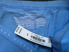 Lot 5 Victoria's Secret sz L High-Leg Brief Cotton Logo Panty Bundle Pack