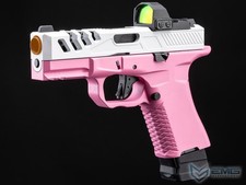 EMG F-1 Licensed BSF-19 CO2 Optics Ready Gas Blow Back Airsoft Pistol - Pink