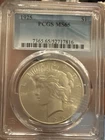 1925 Peace Silver Dollar MS65 PCGS