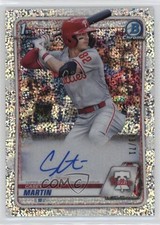 2020 Bowman Draft Chrome Picks Sparkle Refractor 3/71 Casey Martin Auto 4z8