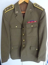 Uniform Jacke CSSR CZ Tschechien Oberstleutnant Panzer mit Orden