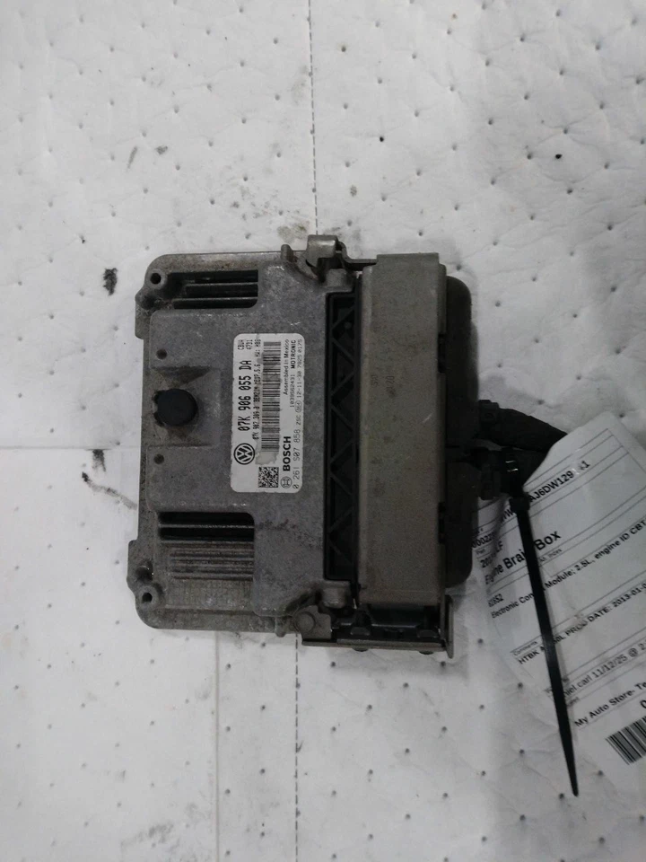 Used Engine Control Module (ECM) fits: 2013 Volkswagen Golf Electronic Control M - Image 2 of 4
