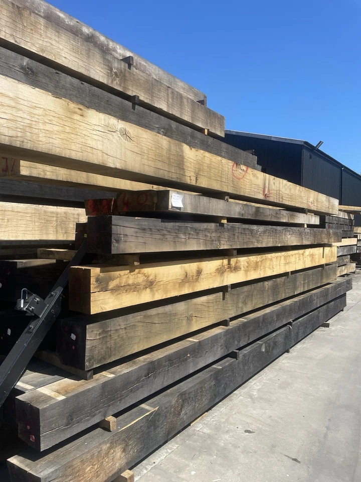 Oak Beams Air Dried Up To 9 Metres Long - Image 3 of 4