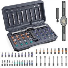 42 in 1 Magnetic Screwdriver Set DIY Ratchet Multi Bit Detachable Drive Repair