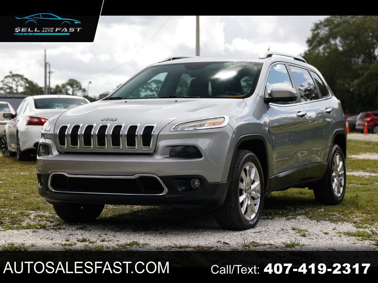 2016 Jeep Cherokee LIMITED 4DR SUV FWD