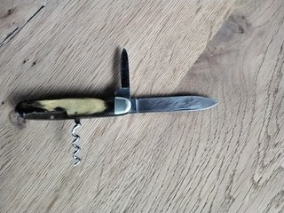 Robert Klaas Solingen Taschenmesser 2 Störche Messer Vintage
