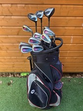Nice Starter Set Of Sun ridge Golf Clubs With Motocaddy Cart Bag