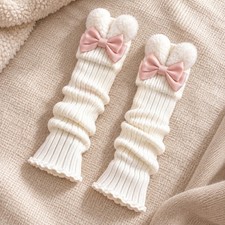 Long-Eared Leg Warmers for Whimsical Decorative Footwear Layering