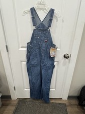 Vintage Route 66 Authentic Bib Overalls Size 5/6 100 Cotton