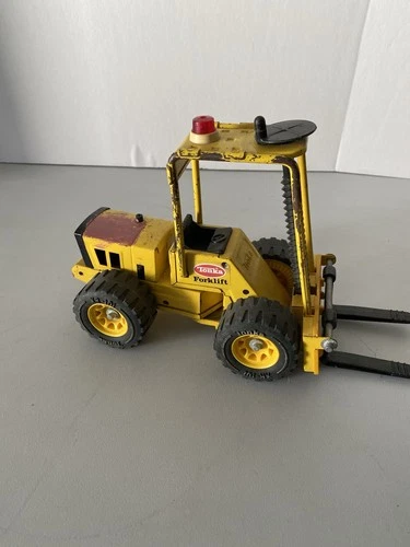 Tonka Forklift Truck # 52900 • Pressed Steel Metal Toy • 1970s Vintage USED