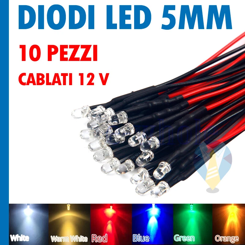 JOYIN Collane Luminose LED Per Natale - 6 Pezzi Con 12 Lampadine