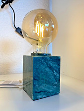 ZARA TISCHLAMPE MARMOR Grün OVP