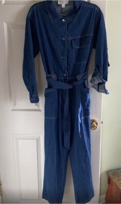 Anthropology mare One piece denim jumpsuit Size S