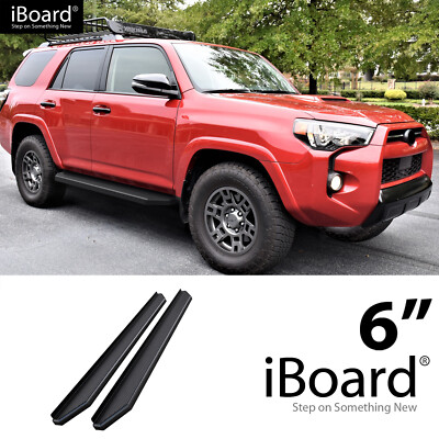 APS Running Board Black 6'' Fit Toyota 4Runner SR5 TRAIL 14-24