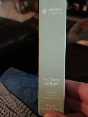 Endota Organics Hydrating Lip Balm Nib Full Size calendula vitamin e peppermint 