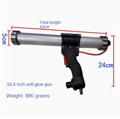 #ad #ad Dual use Pneumatic Glue Gun Speed Control Soft Mounted Silicone Glass Glue Gun $100.99