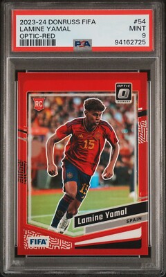 2023-24 PANINI DONRUSS Optic Soccer FIFA Lamine Yamal #177 RC Rookie
