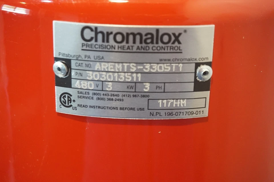 NEW CHROMALOX 031860 HEATING ELEMENT AREMTS-3305T1 303013511  - Image 3 of 4