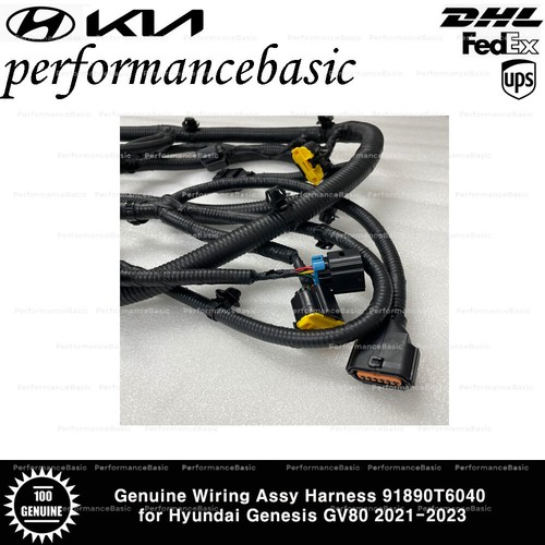 Genuine Wiring Assy Harness 91890T6040 for Hyundai Genesis GV80 2021-2023 - Picture 6 of 7