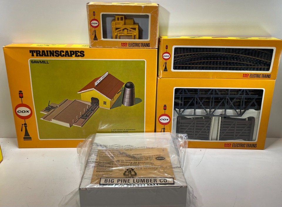 COX HO Timberline Railway set/ Big pine Lumber/ *NO Box NEW eBay