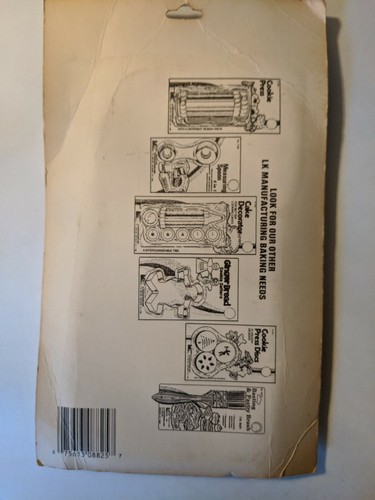 Reduced Vintage New In Pkg LK Mfg Cookie Cutter Tractor/Steam Shovel/Dump Truck - Picture 11 of 11