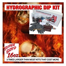 Hydrographic dip kit Hell Skulls hydro dip dipping 16oz