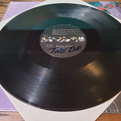 In Shrink! Shanice Wilson Baby Tell Me Can You Dance 1987 Record Album Vinyl LP - Picture 5 of 7