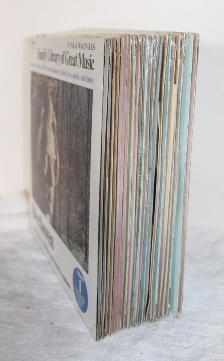 Funk & Wagnalls Family Library of Great Music ~ RCA 22 LP Box Set