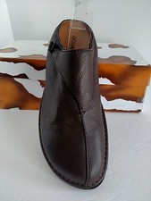 Donald J Pliner Womens Chrys Expresso Buck Skin Slide Mule 1" Heel, SZ 6.5