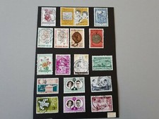 Lot de timbres oblitérés Belgique 1960 - 1961