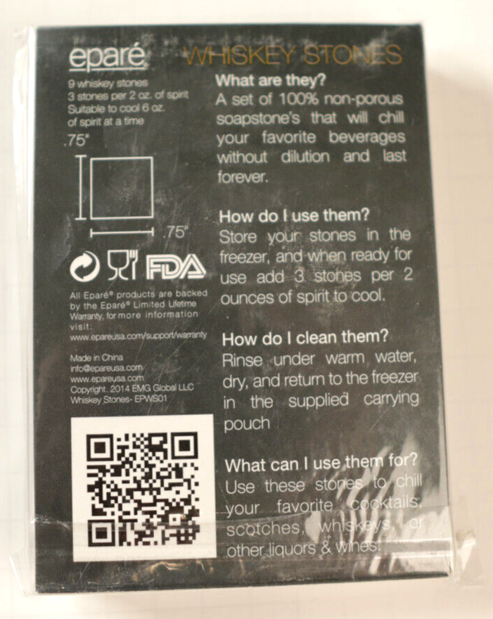 epare Whiskey Stones 100 nonporous soapstone whiskey rocks GREAT