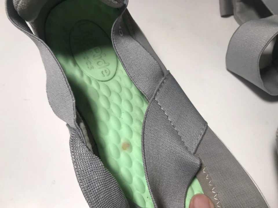 Crocs LiteRide Mary Jane - Lt Gray -Womens Comfort Shoes Size W9 READ - Image 4 of 4