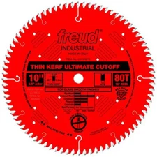 Freud 10in Thin Kerf Ultimate Cut-Off Blade with Perma-SHIELD Coating