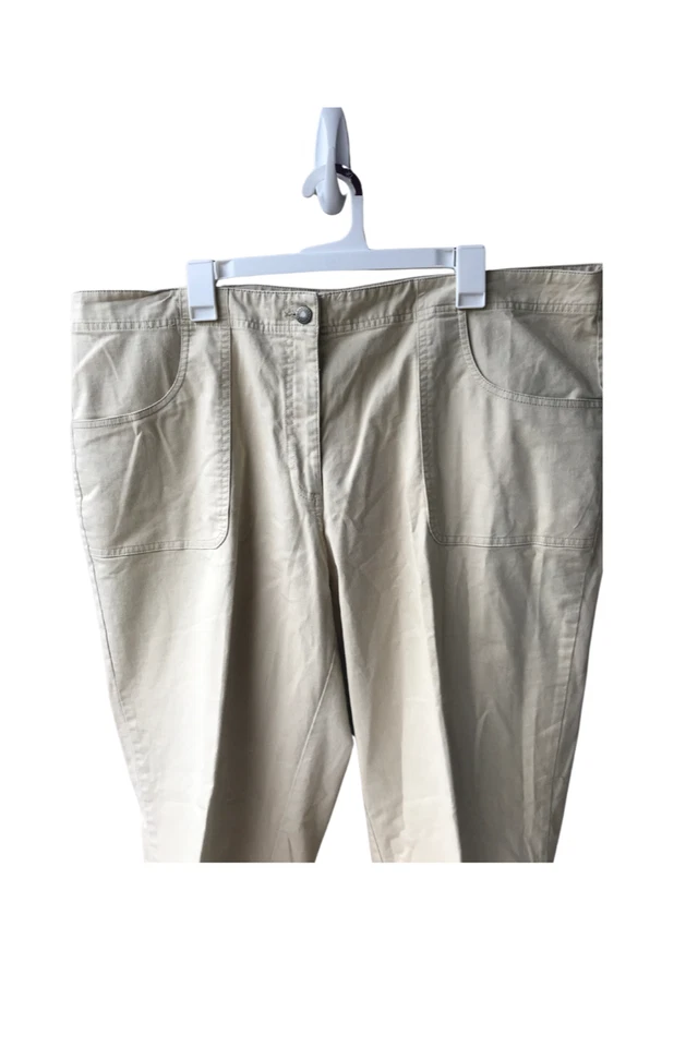 Брюки-капри French Laundry Sport хаки размер 22 Вт - Изображение 2 из 4