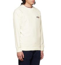 NWT Maison Kitsune Double Fox Head Sweatshirt MFM00358KM0002