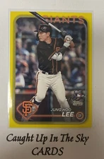 2024 Topps Series 2 Yellow Parallels -- Pick Your Card--$1 Ships All You Pick
