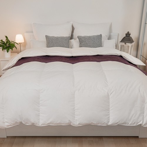 155X200 CM WARME BETTDECKE ZUDECKE DAUNENDECKE 95%FEDERN- 5%DAUNEN  