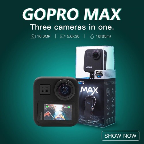 Gopro Hero 360 Max Action Camera Touch Screen Waterproof Action Camera Ebay