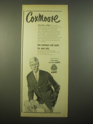 1966 Coxmoore Pall Mall Jacket Advertisement