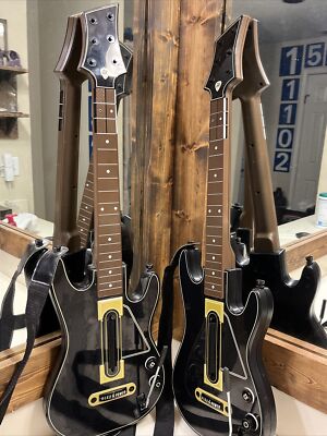 Activision Guitar Hero 2 Power Wireless Guitars Xbox 360 PS3 - No Dongles