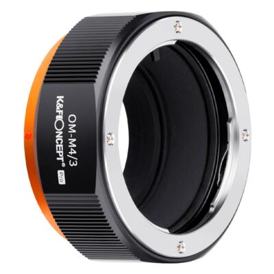 K&F Concept Objektivadapter Für Olympus OM Objektive an Micro 4/3 MFT Kamera